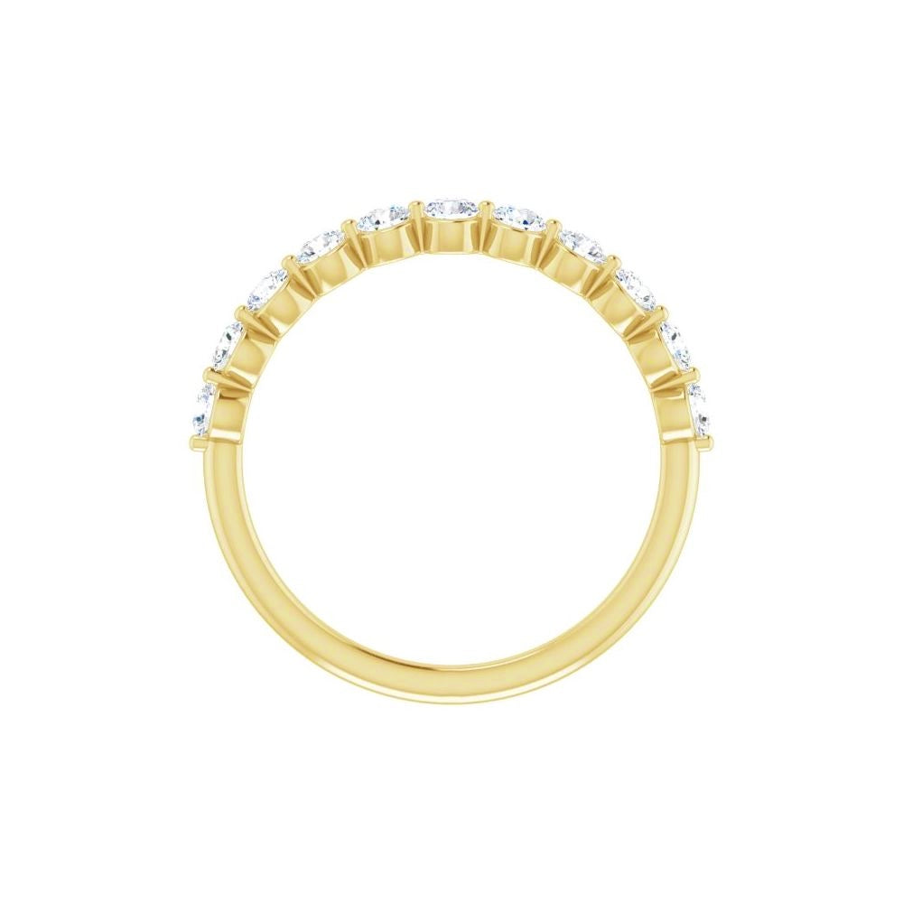 CLASSIC Floating Diamond Band - Slim