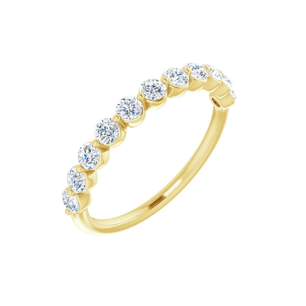 CLASSIC Floating Diamond Band - Slim