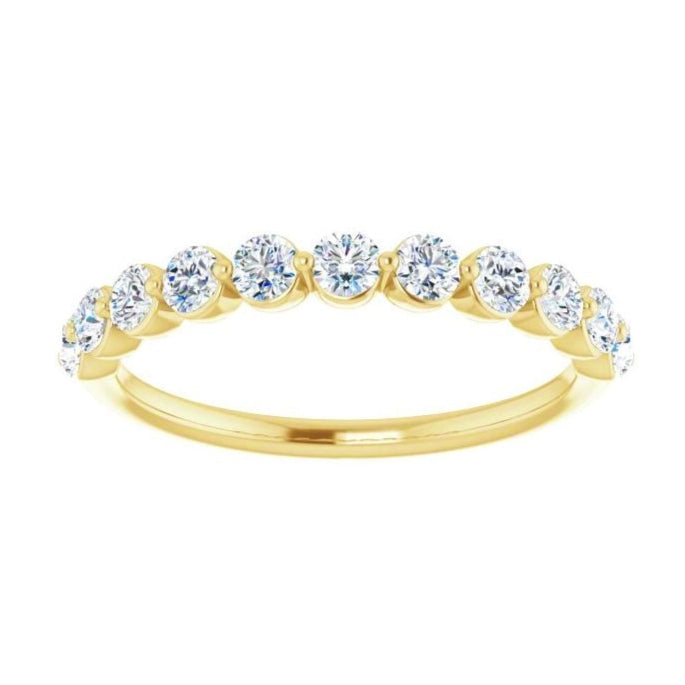 CLASSIC Floating Diamond Band - Slim