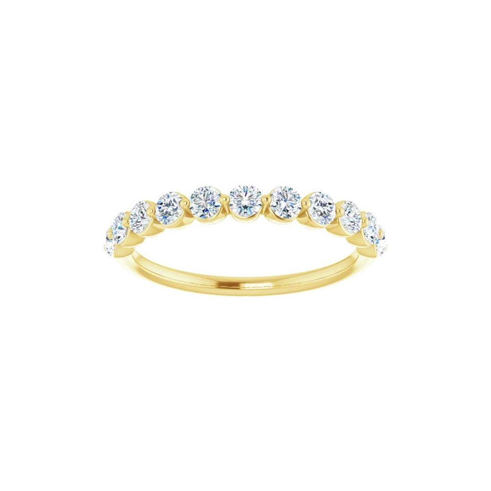 CLASSIC Floating Diamond Band - Slim