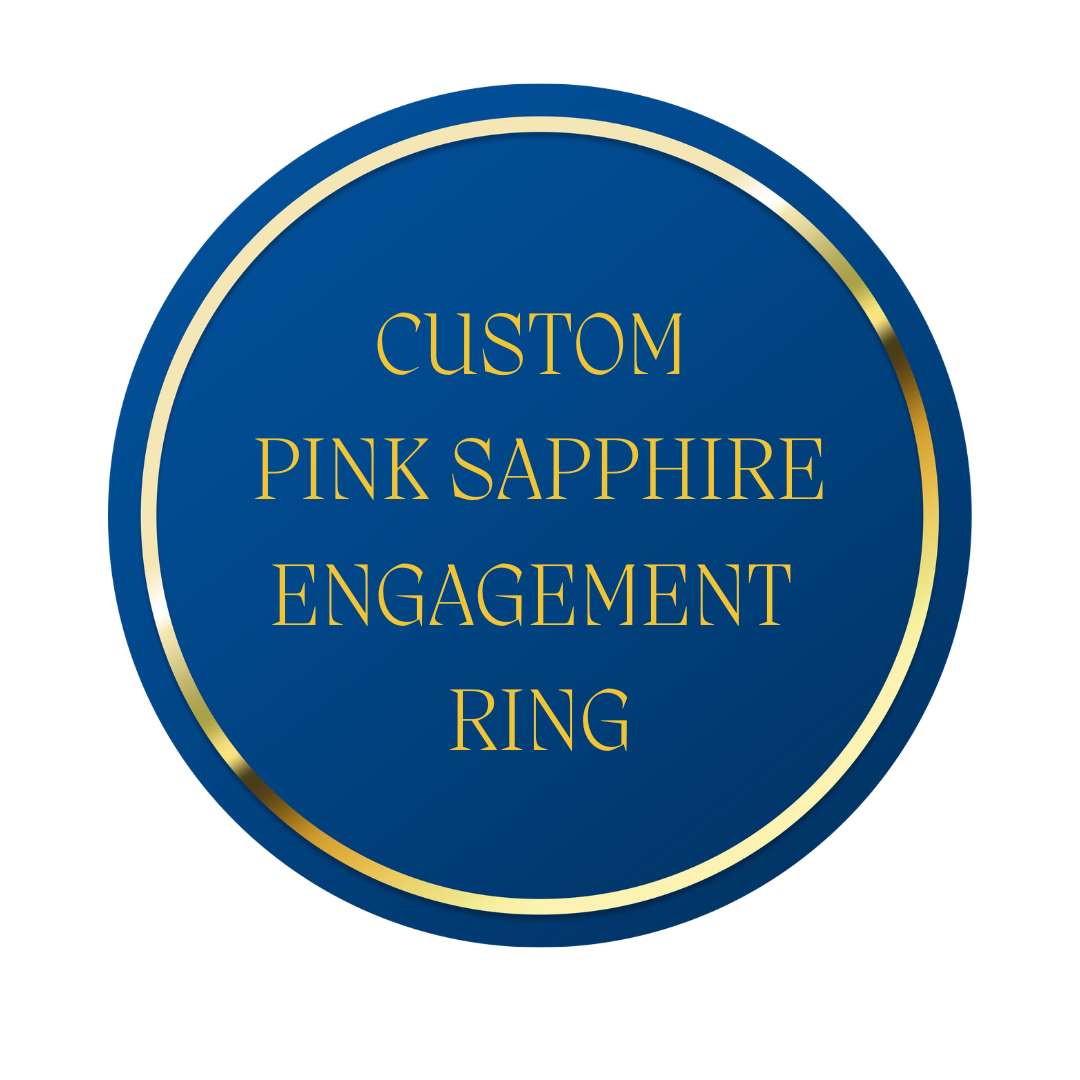 CUSTOM: Pink Sapphire Engagement Ring