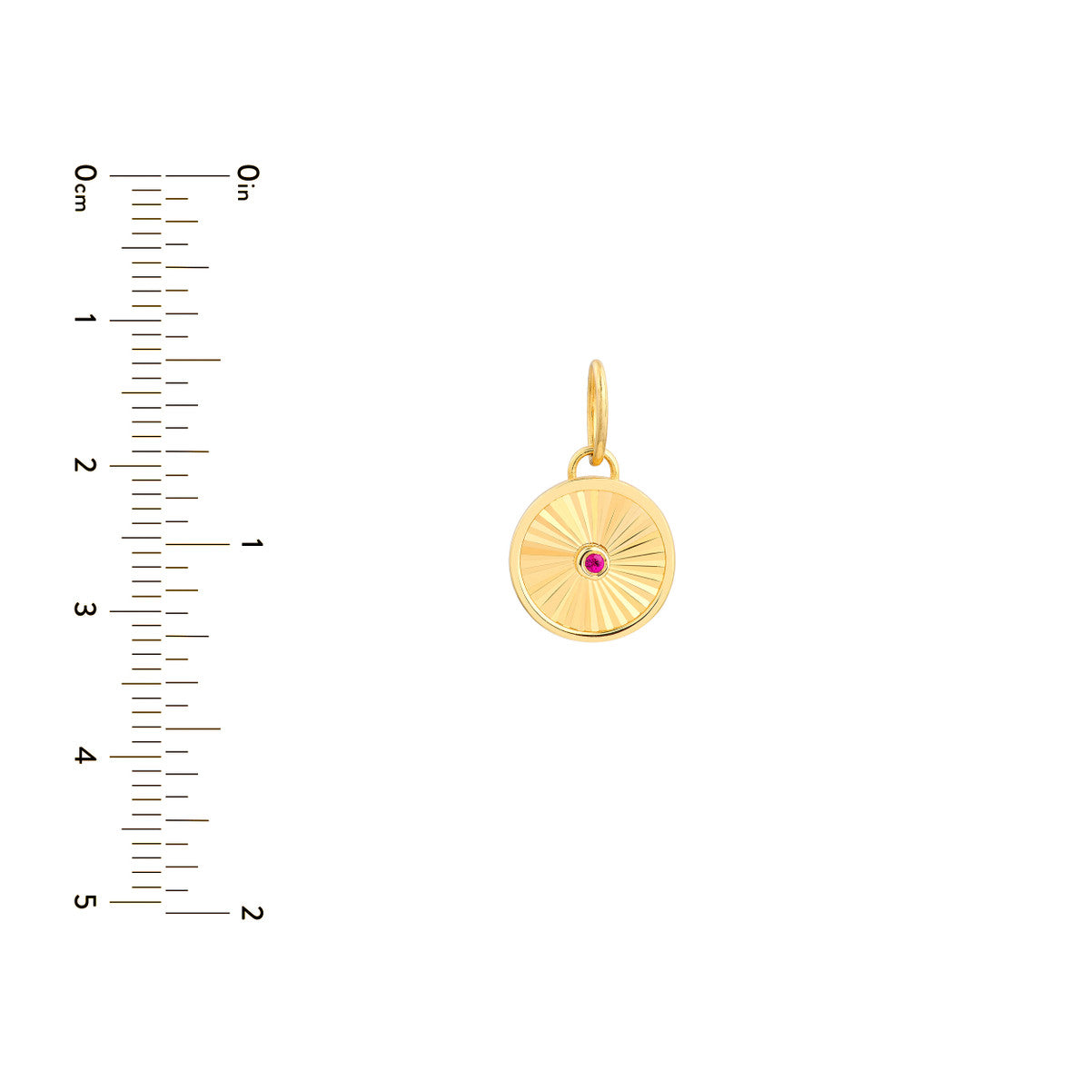 RADIANT Ruby Ruby Pendant
