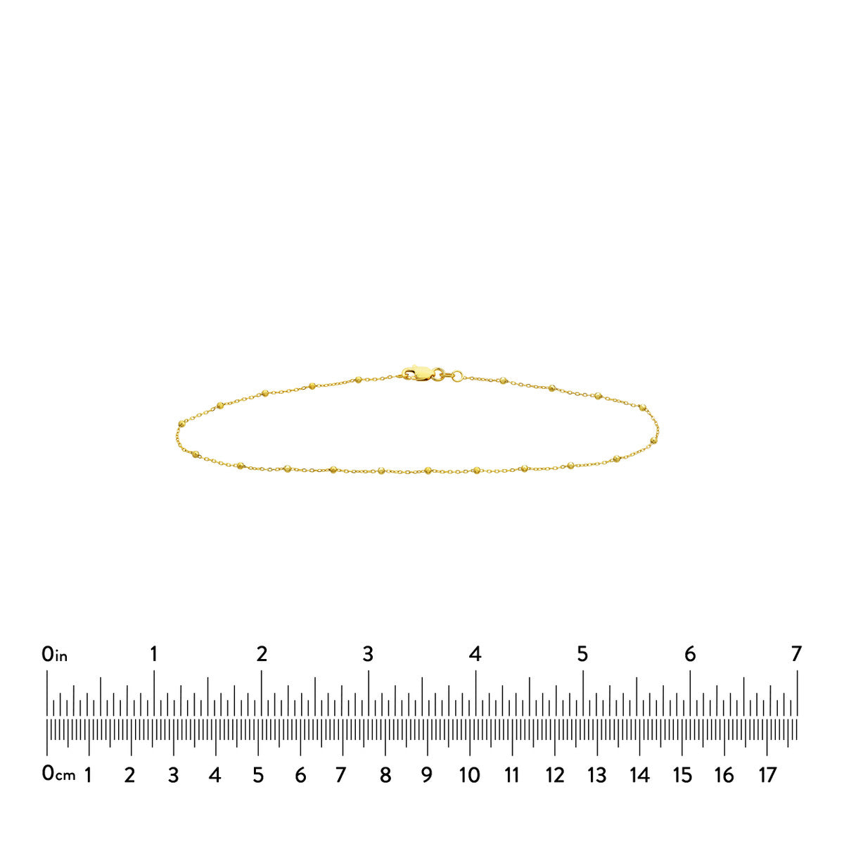 SATURN Chain Anklet