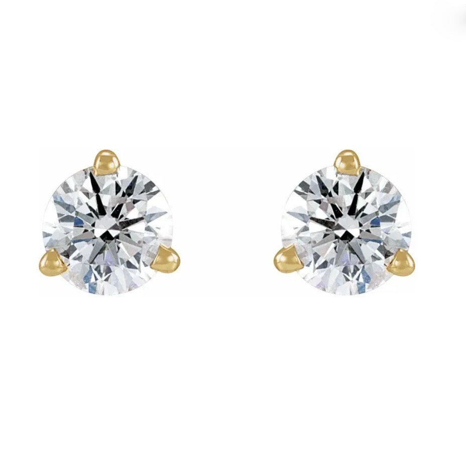 COMFORT Medium Diamond Flat Back Studs