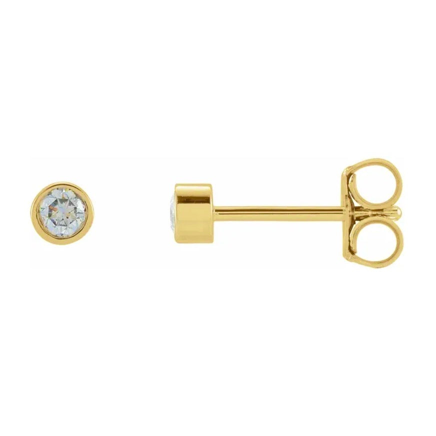 CLASSIC Diamond Micro Stud Earrings