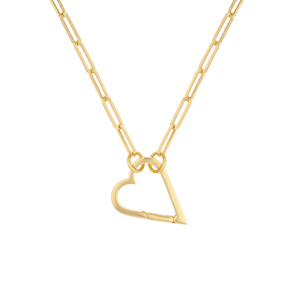 HEART Open Push Chain Lock
