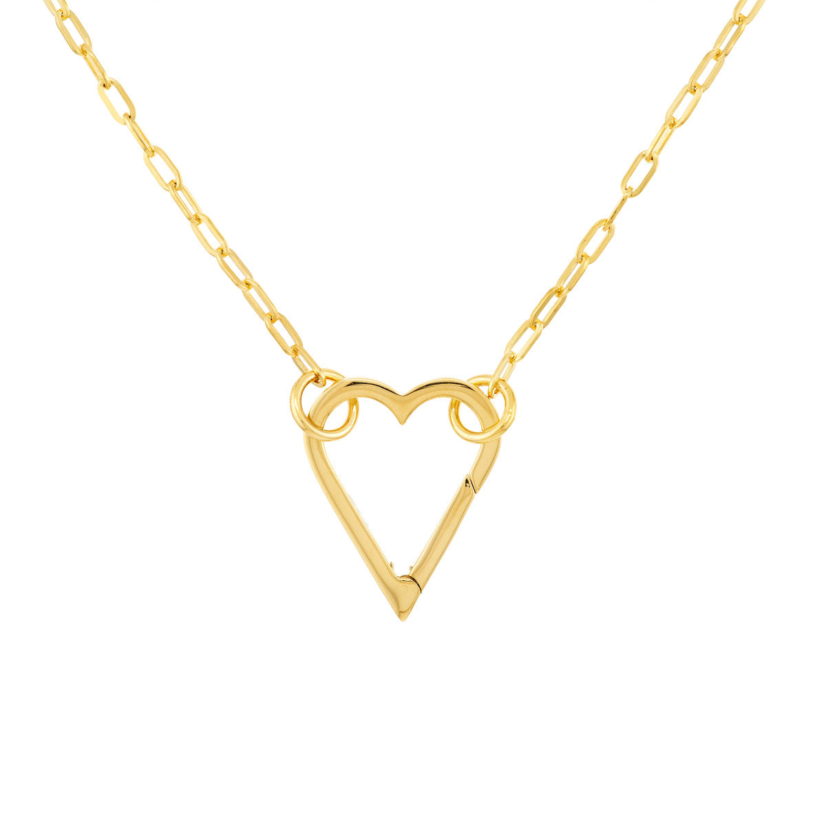 HEART Open Push Chain Lock
