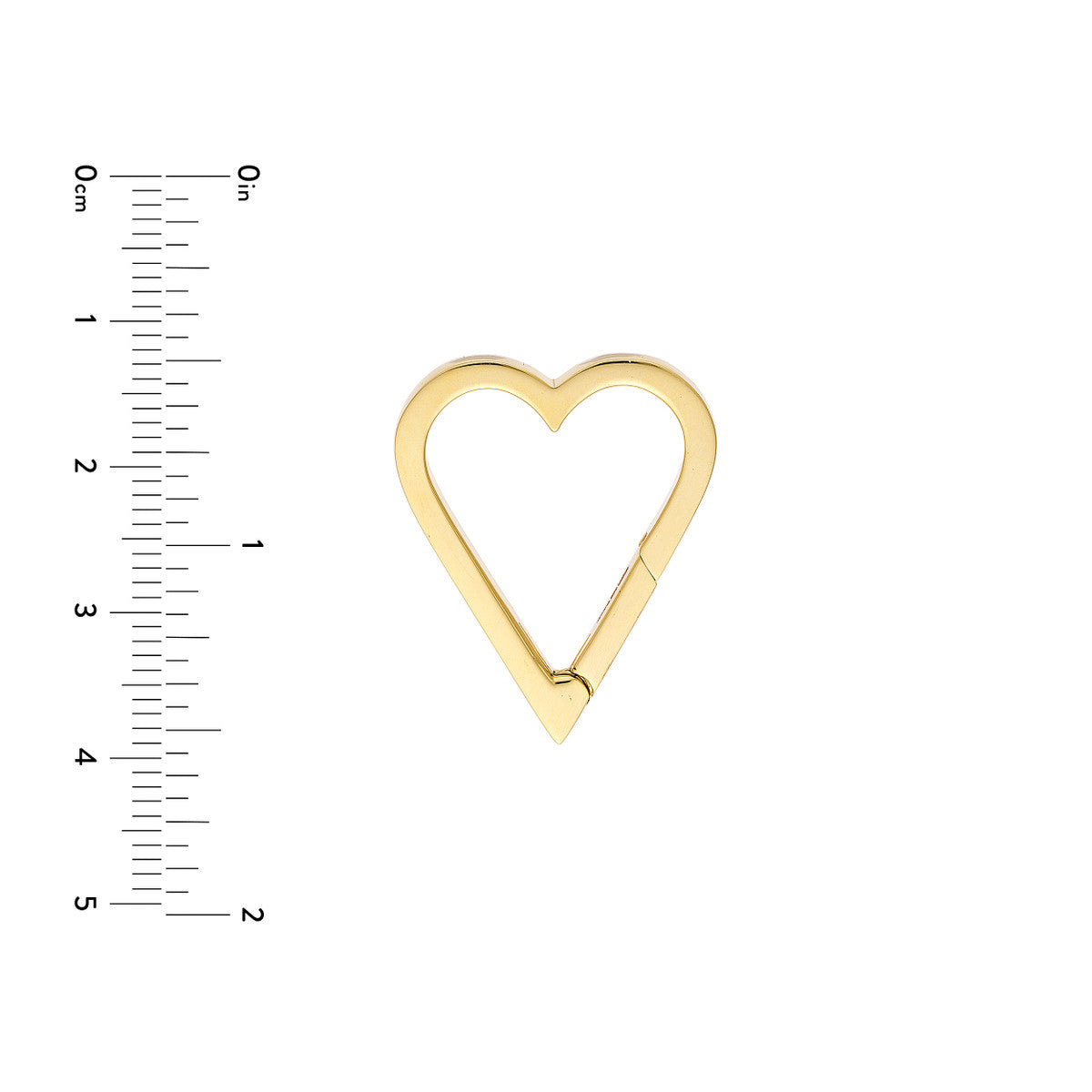 HEART Open Push Chain Lock