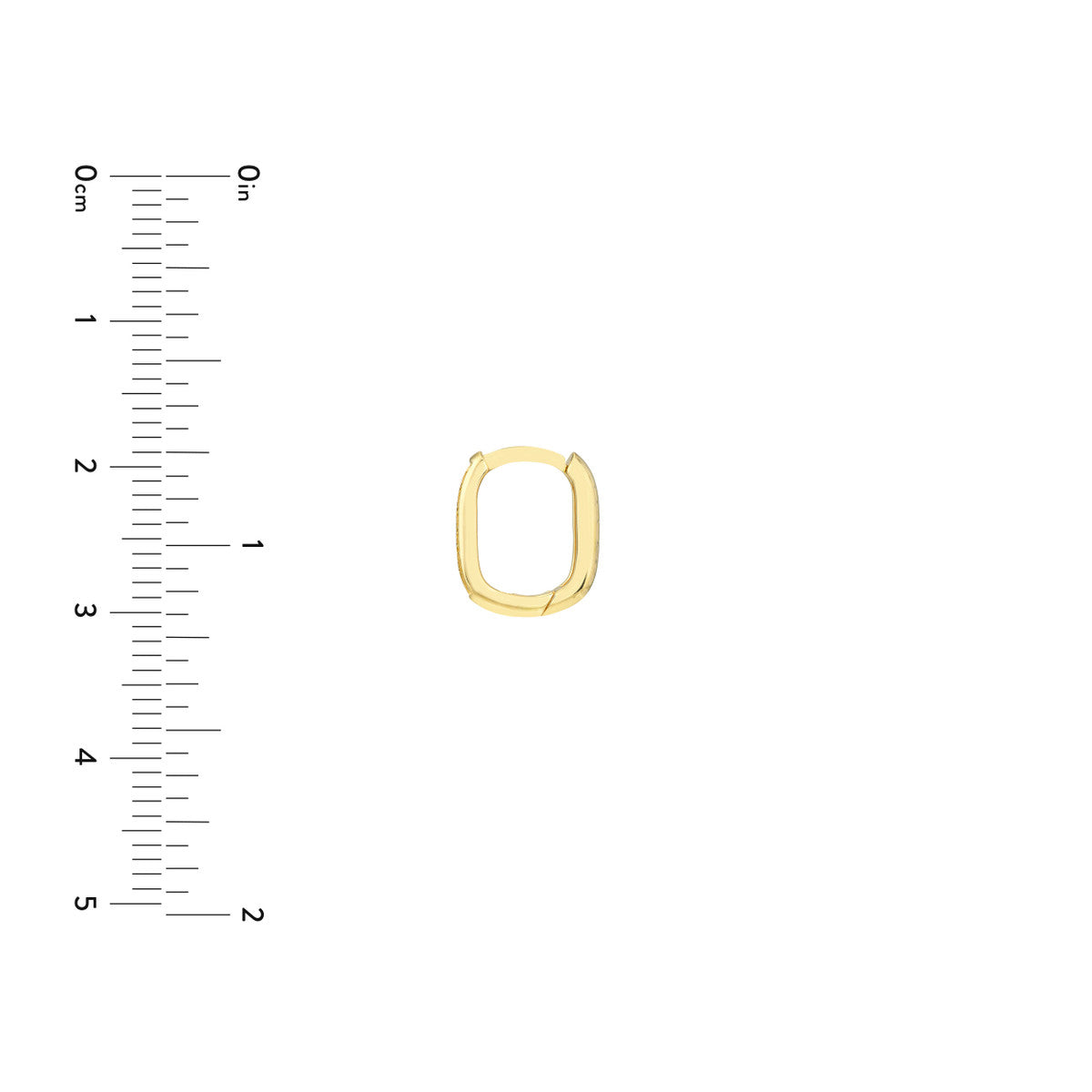 CHANNEL Diamond Hoops - Small