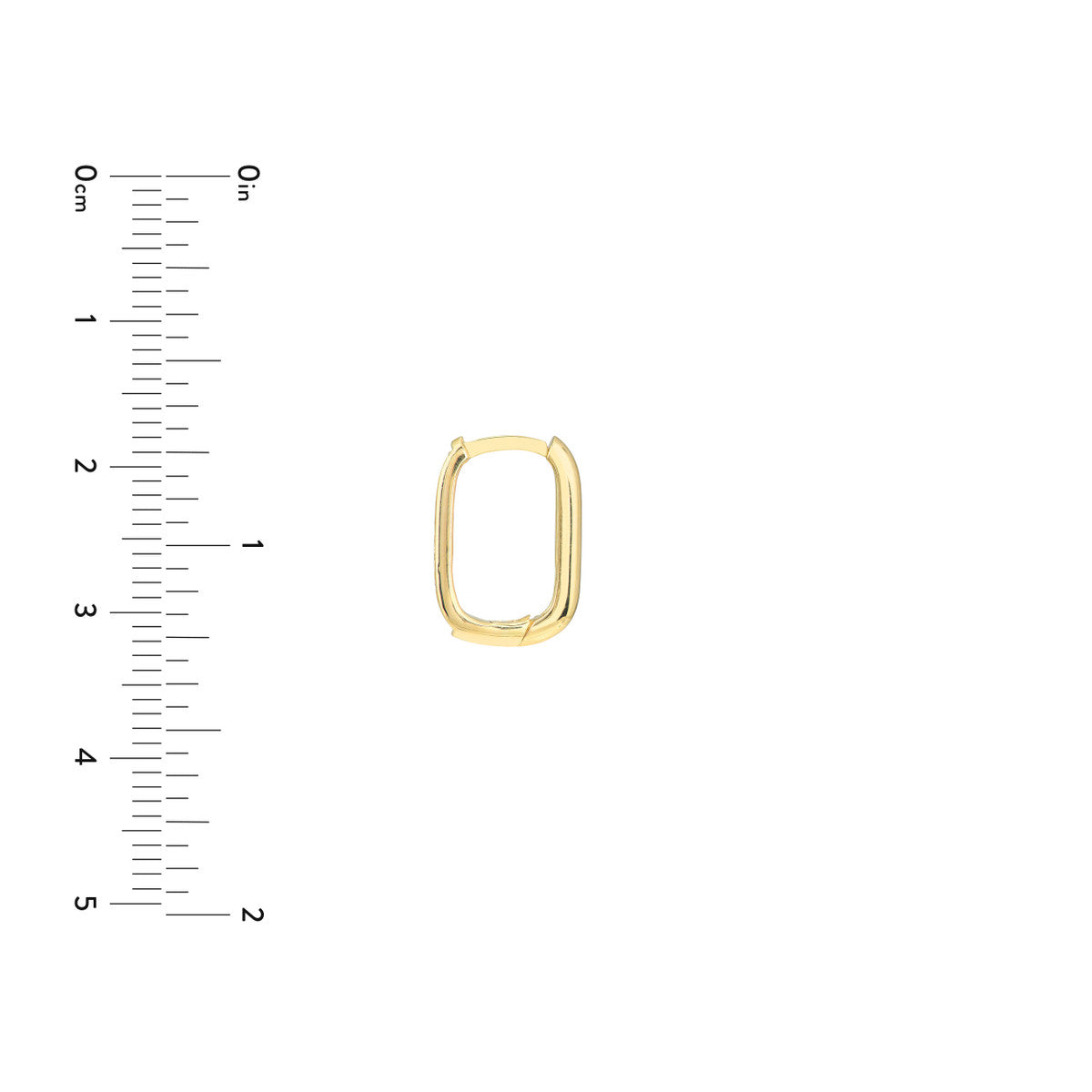 CHANNEL Diamond Hoops - Medium