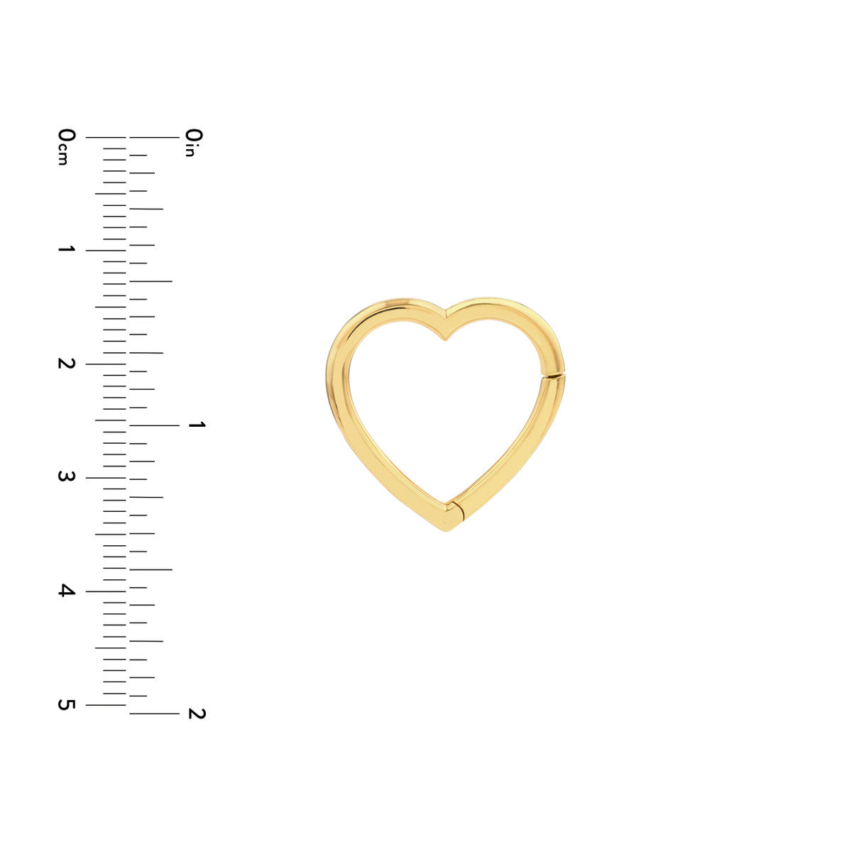 HEART Large Snap Chain Lock