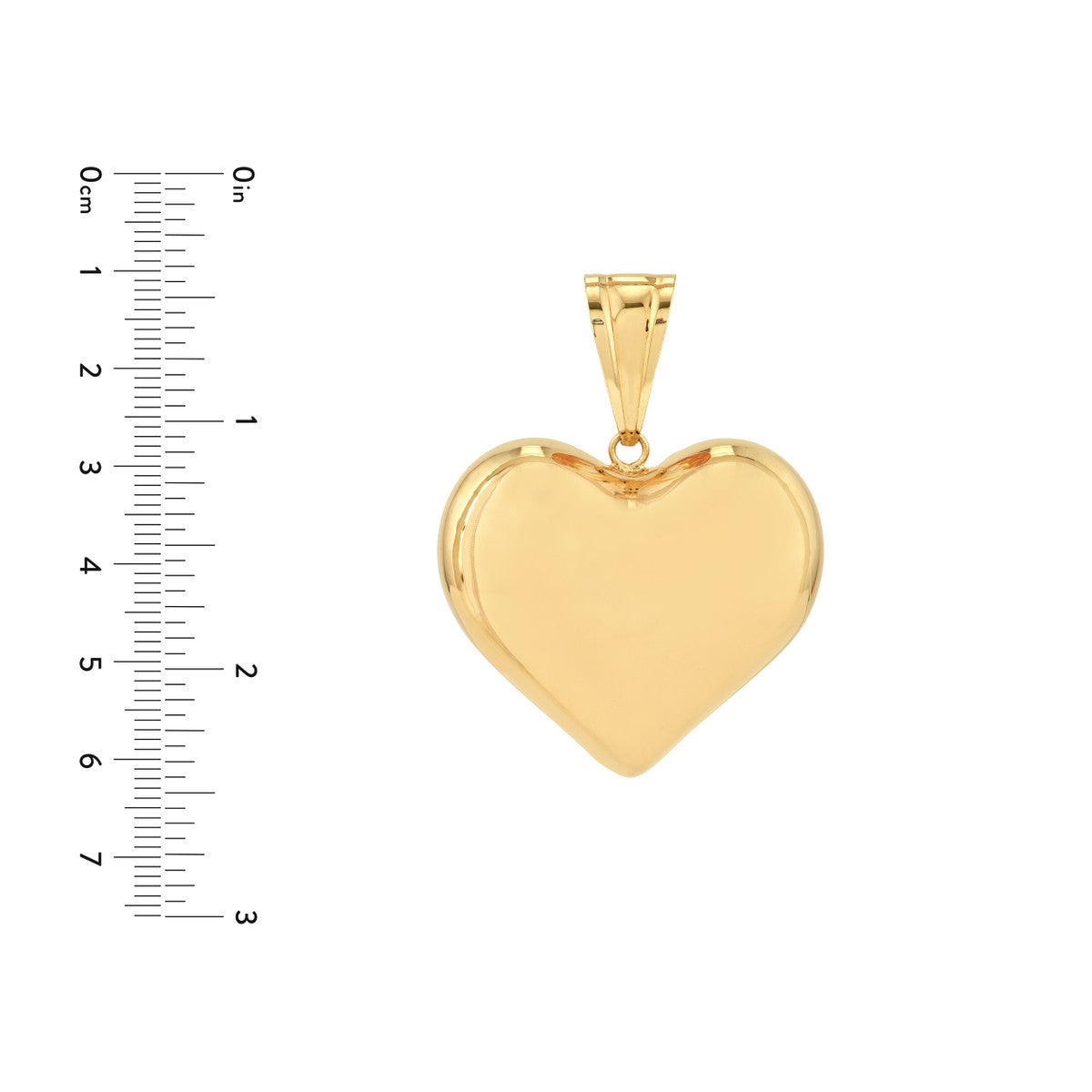 HEART Extra Large Puff Pendant
