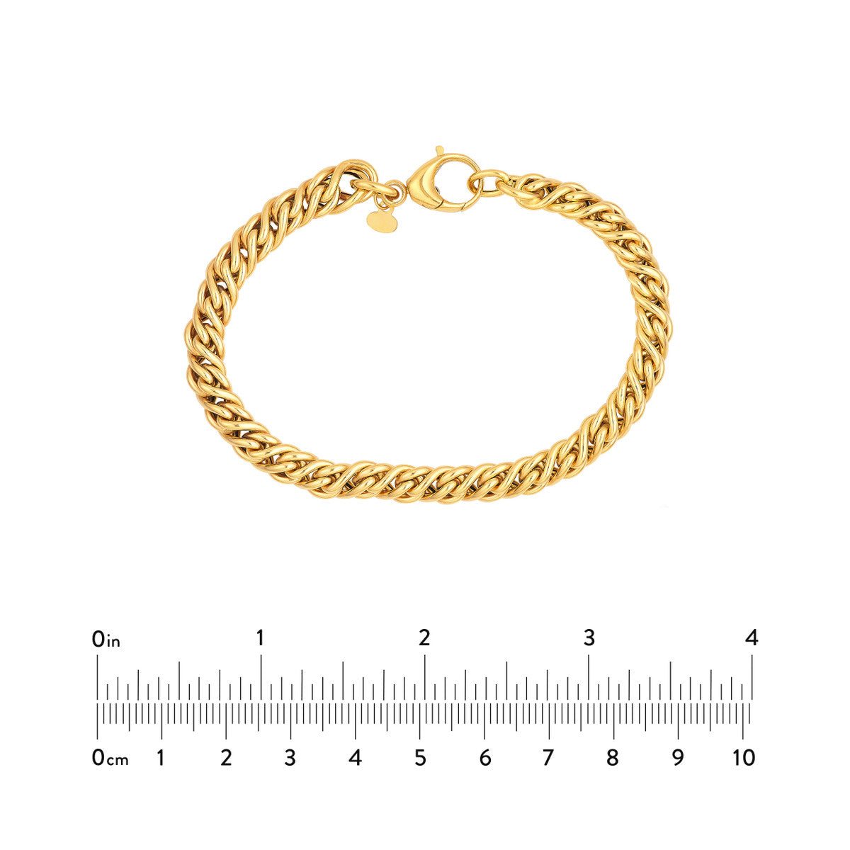 CLASSIC Cable Slim Twist Chain Bracelet