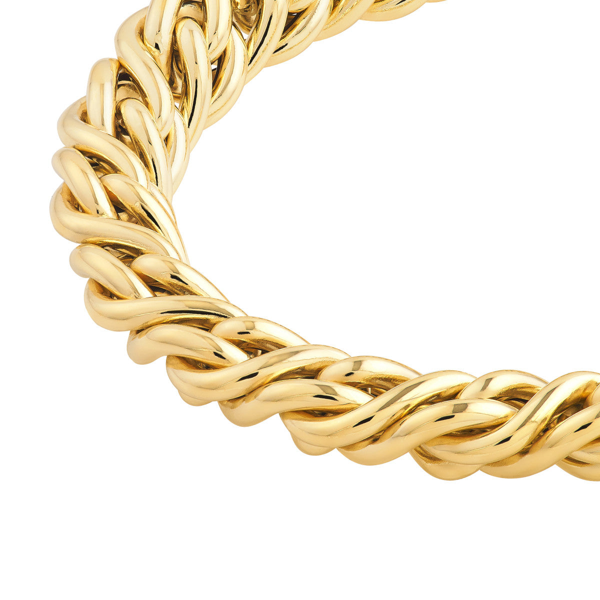 CLASSIC Cable Twist Chain Bracelet