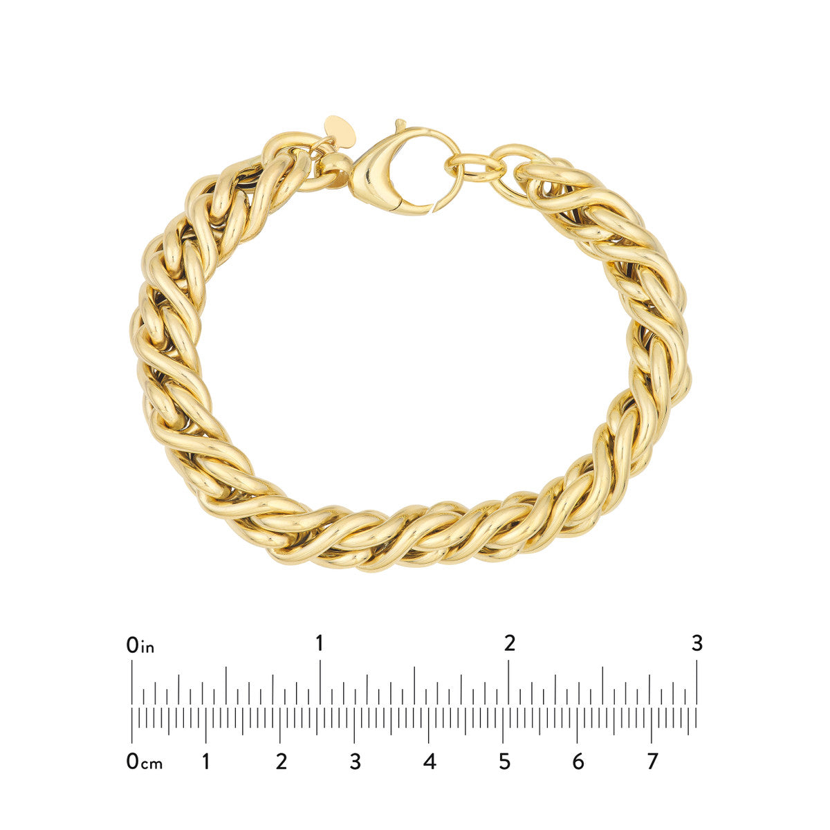 CLASSIC Cable Twist Chain Bracelet