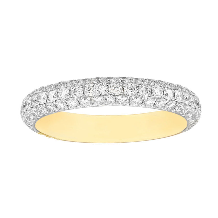CLASSIC Diamond Pave Band