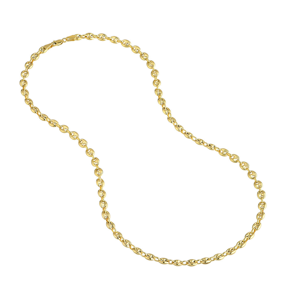 SAILOR Puffed Mariner Gold Chain