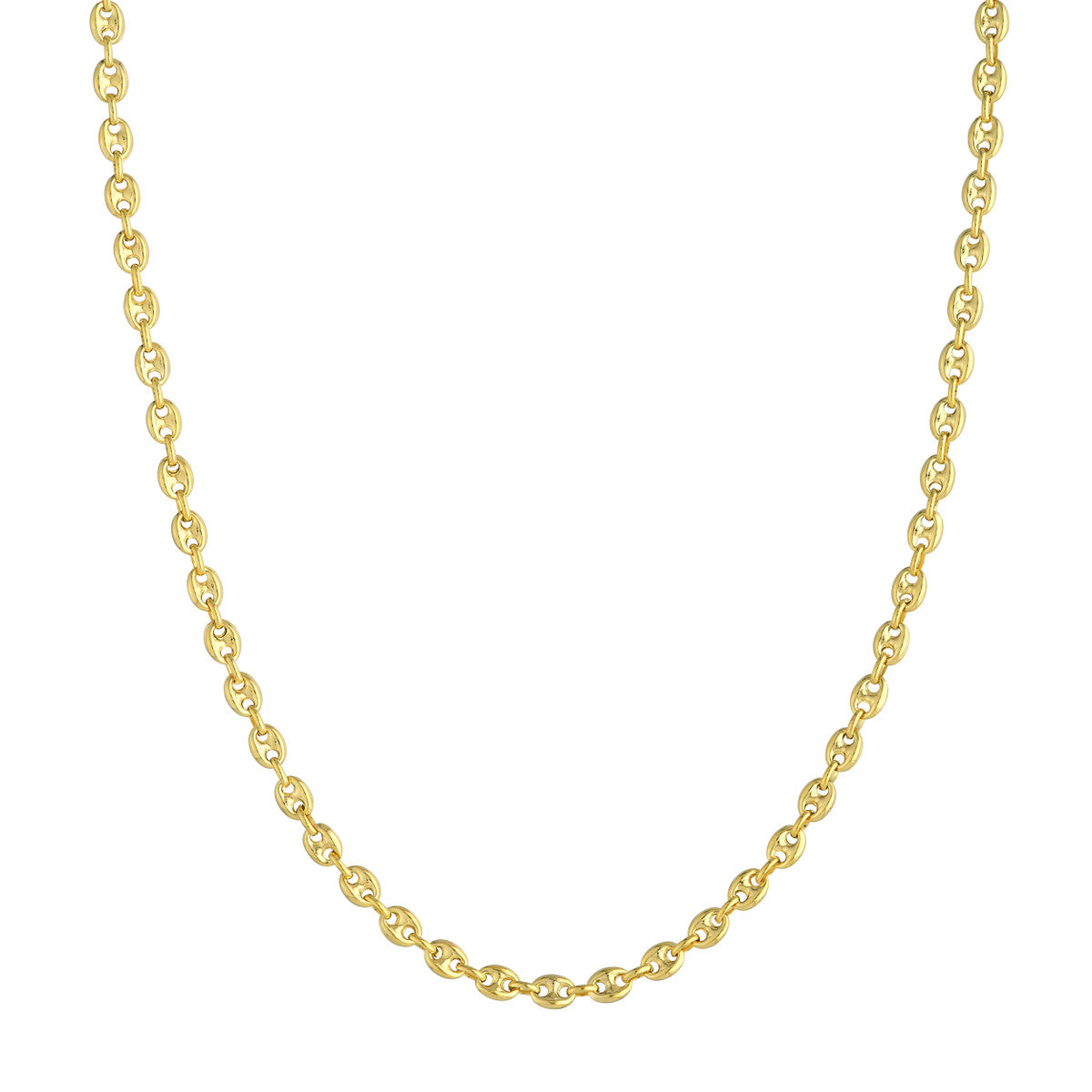 SAILOR Puffed Mariner Gold Chain