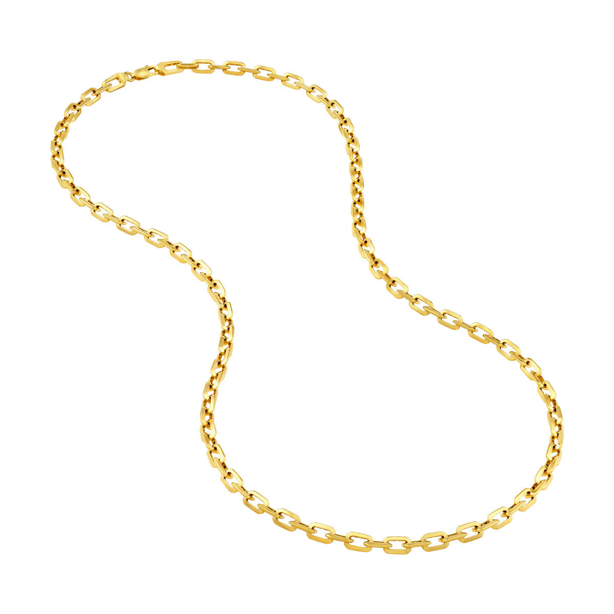 Octagon Long Link Fancy Chain - Heavyweight