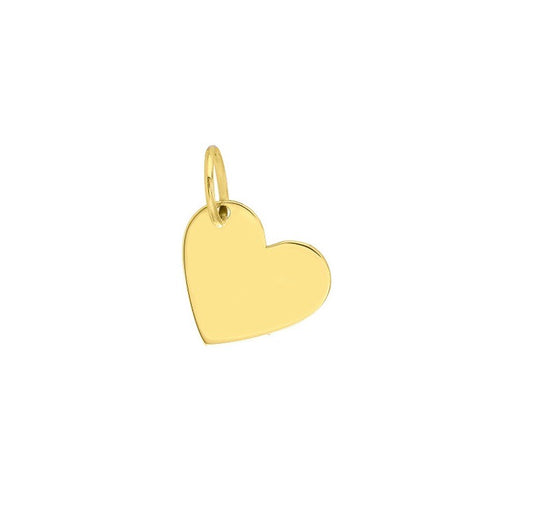 HEART Small Engravable Charm