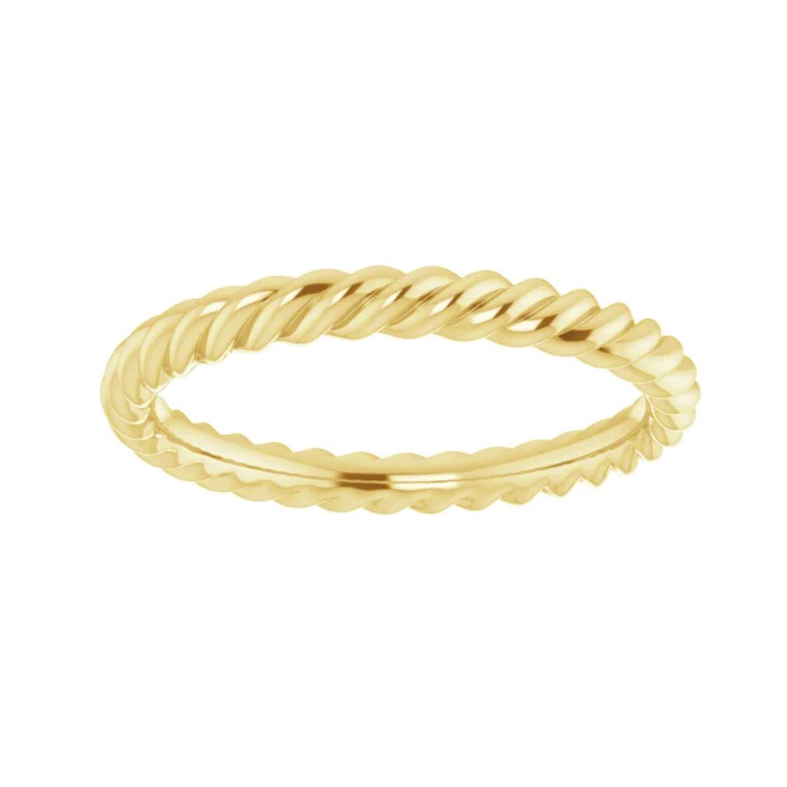 INTERTWINED Rope Eternity Band