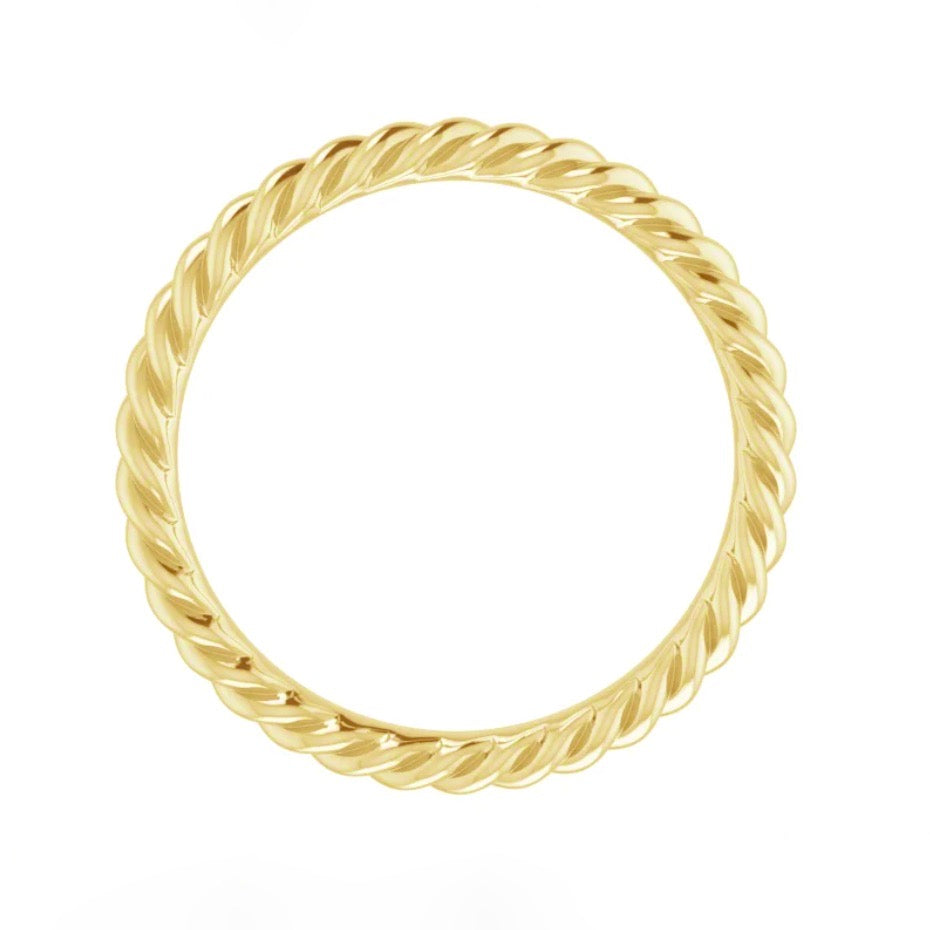 INTERTWINED Rope Eternity Band