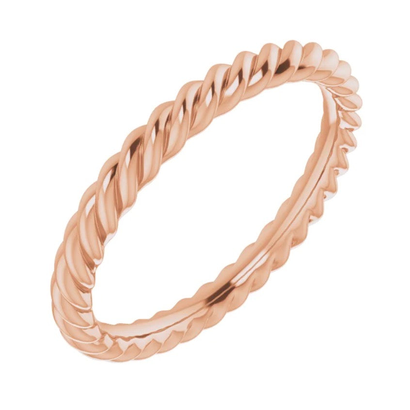 INTERTWINED Rope Eternity Band