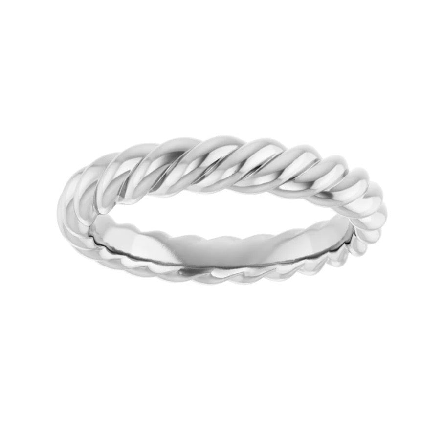 INTERTWINED Rope Eternity Band - 3.5mm