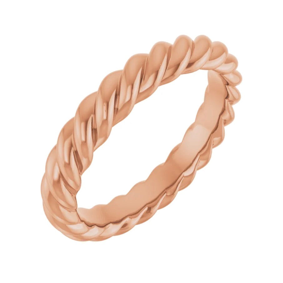 INTERTWINED Rope Eternity Band - 3.5mm