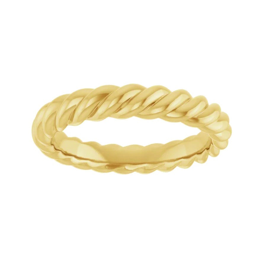 INTERTWINED Rope Eternity Band - 3.5mm