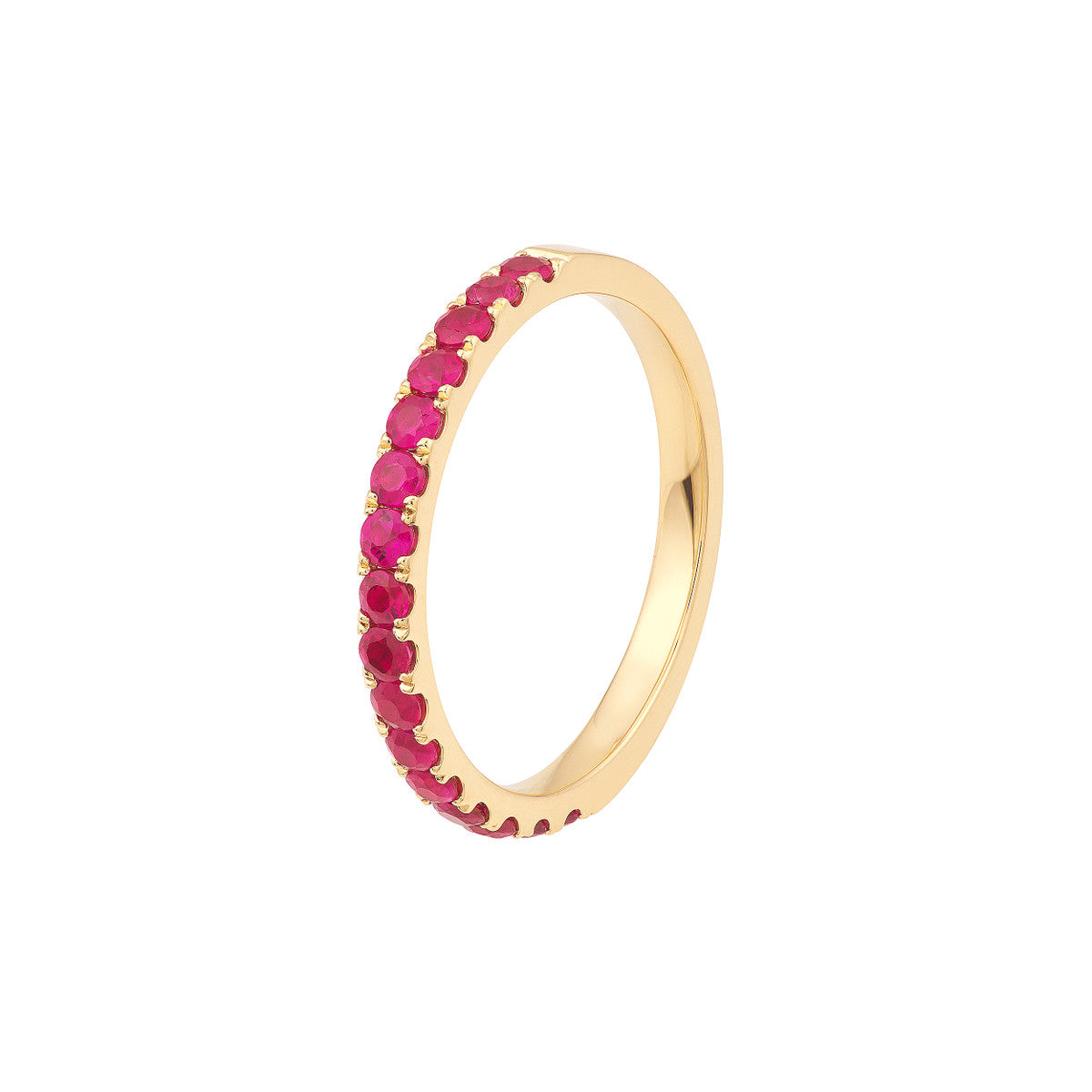 LOVE STACK Ruby Ring