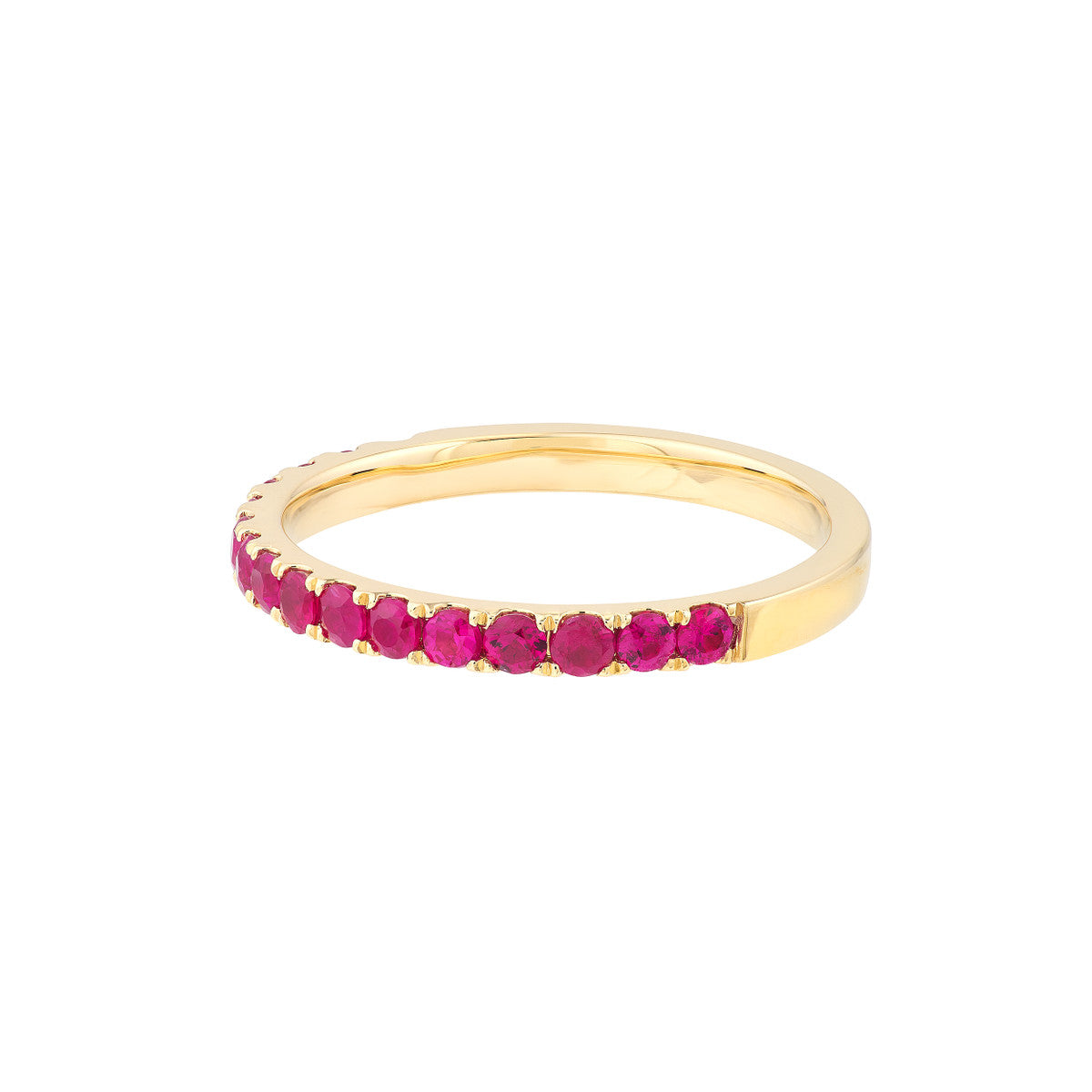 LOVE STACK Ruby Ring