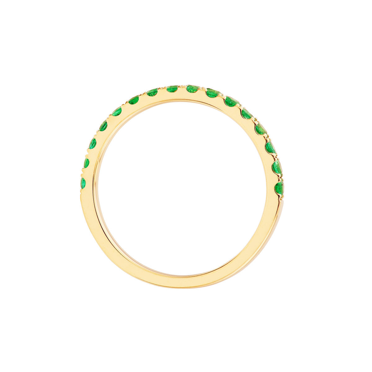 LOVE STACK Emerald Ring