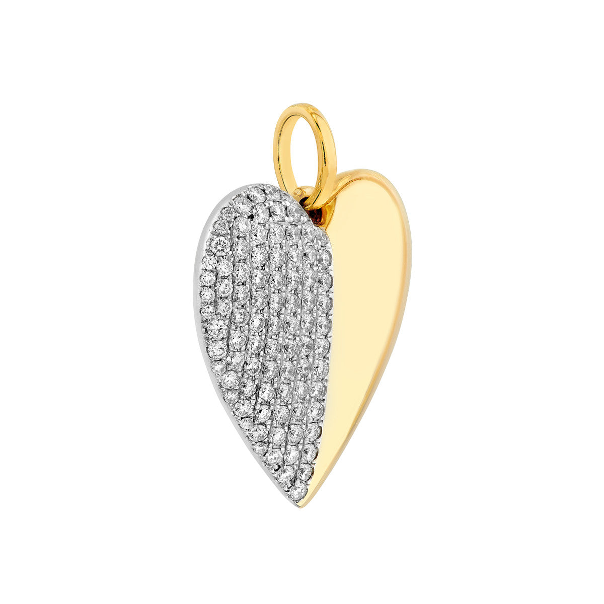 YOU + ME Diamond Heart Pendant