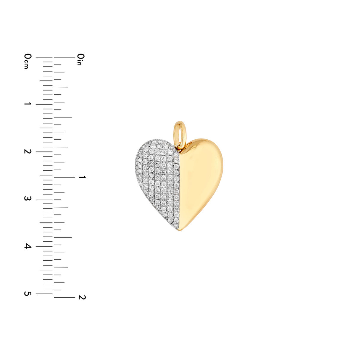 YOU + ME Diamond Heart Pendant