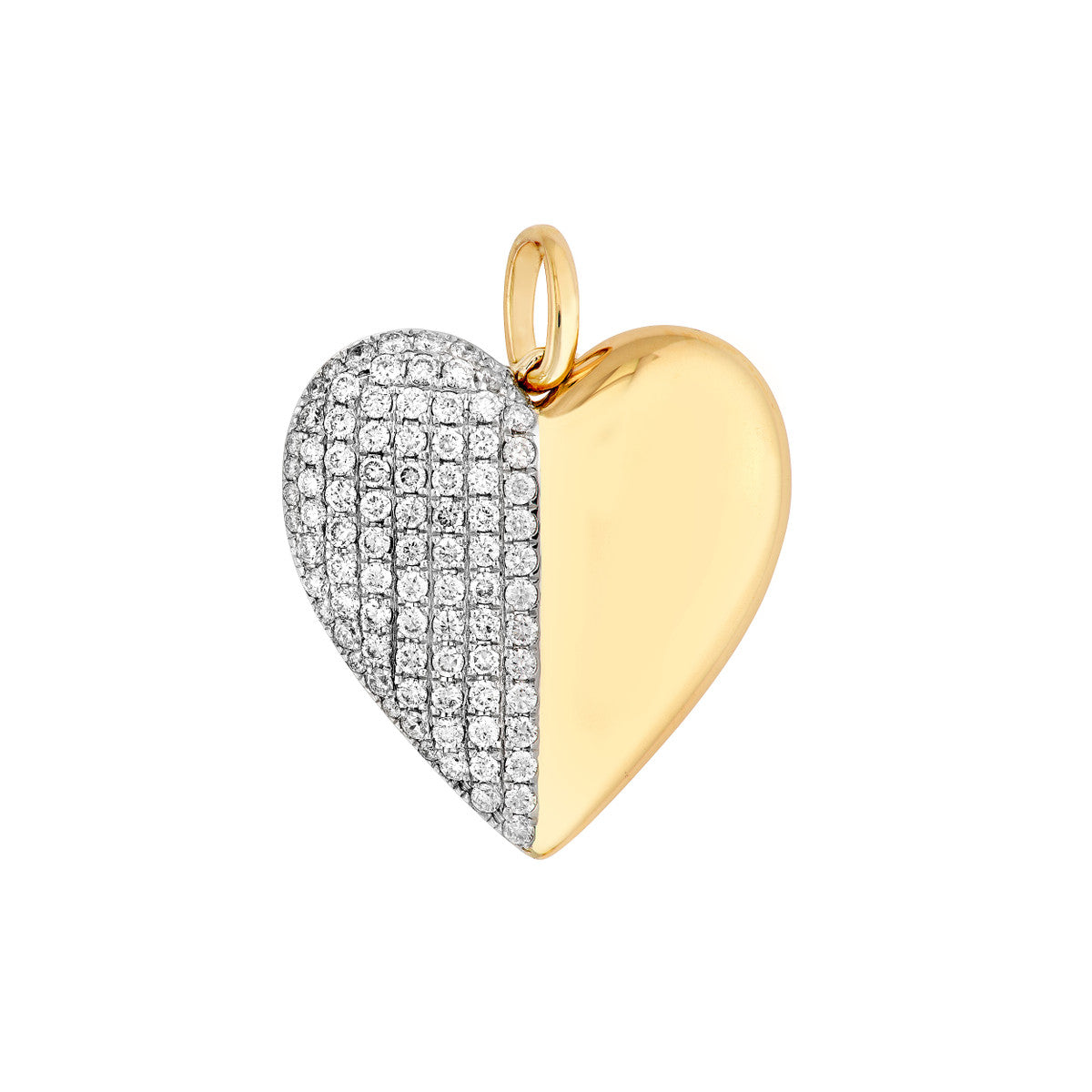 YOU + ME Diamond Heart Pendant