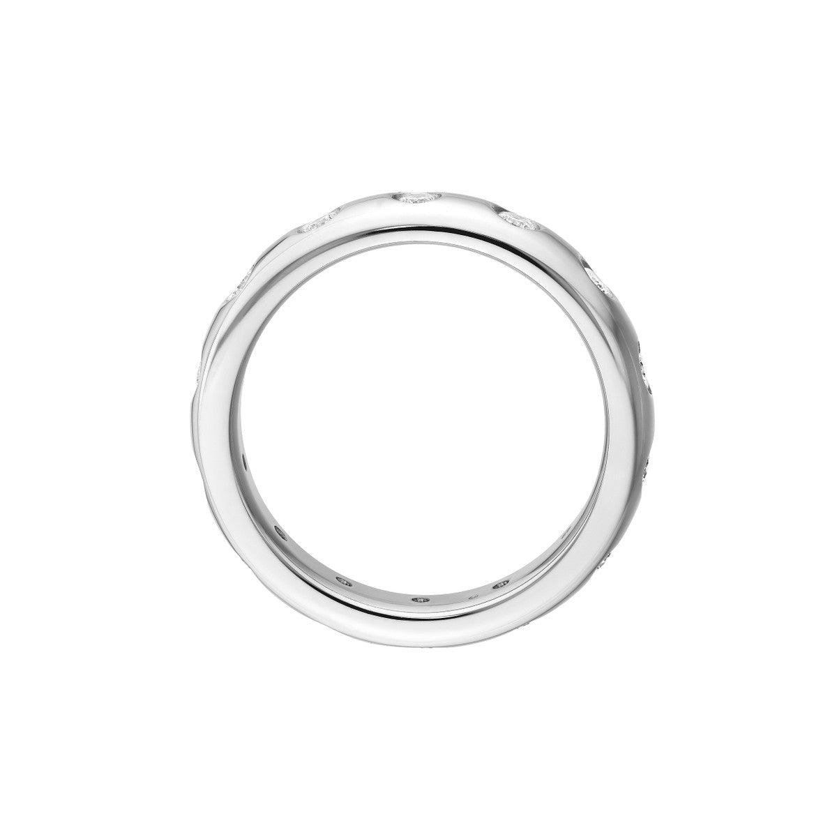 ETERNITY Diamond Station White Gold Band